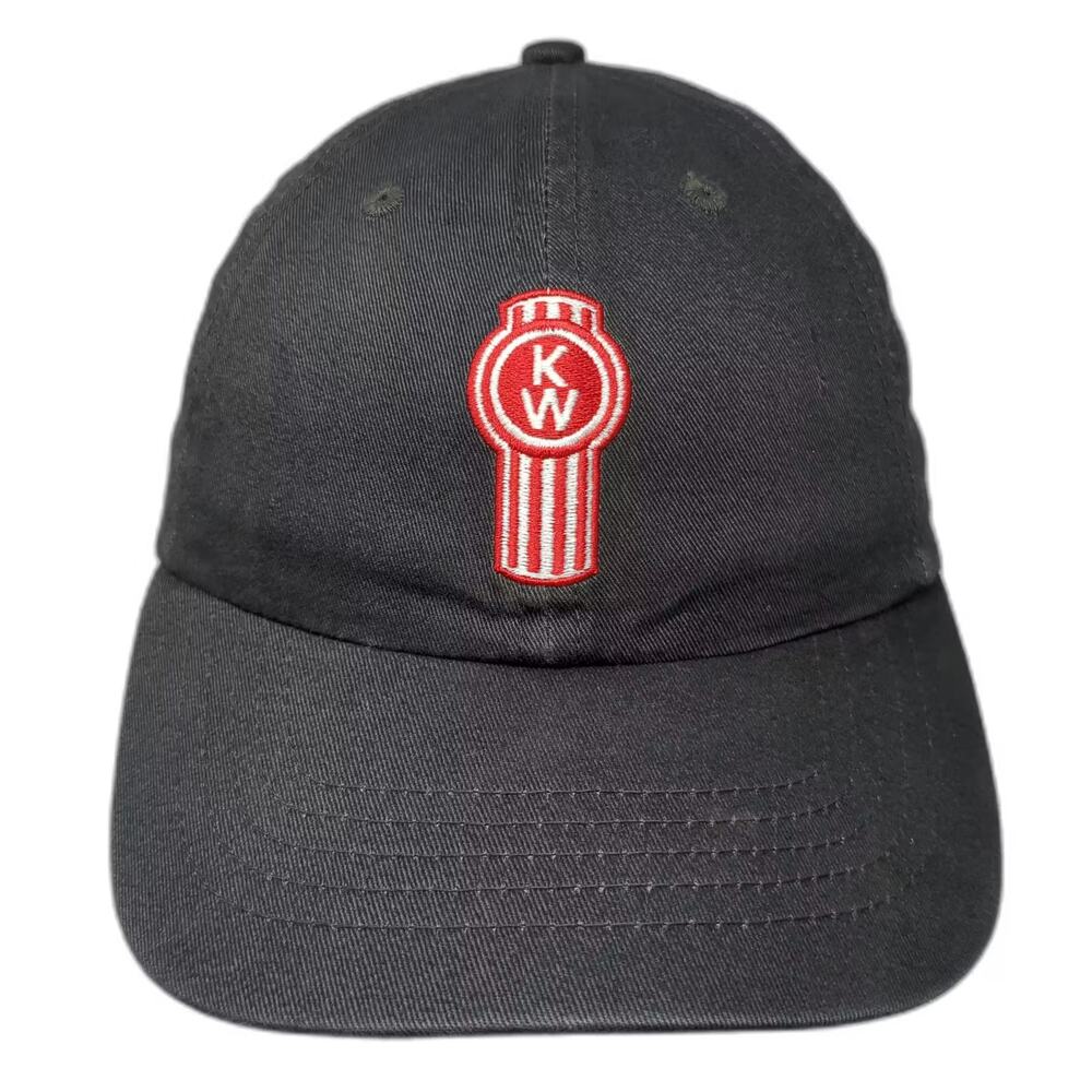 Cyrk Kenworth Hat Baseball Cap Gray Red One Size Cotton Adjustable OSFM